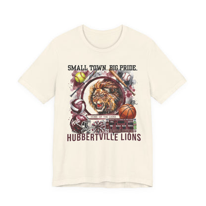 Hubbertville Lions 'Small Town. Big Pride.' Tee — Graphic T-Shirt