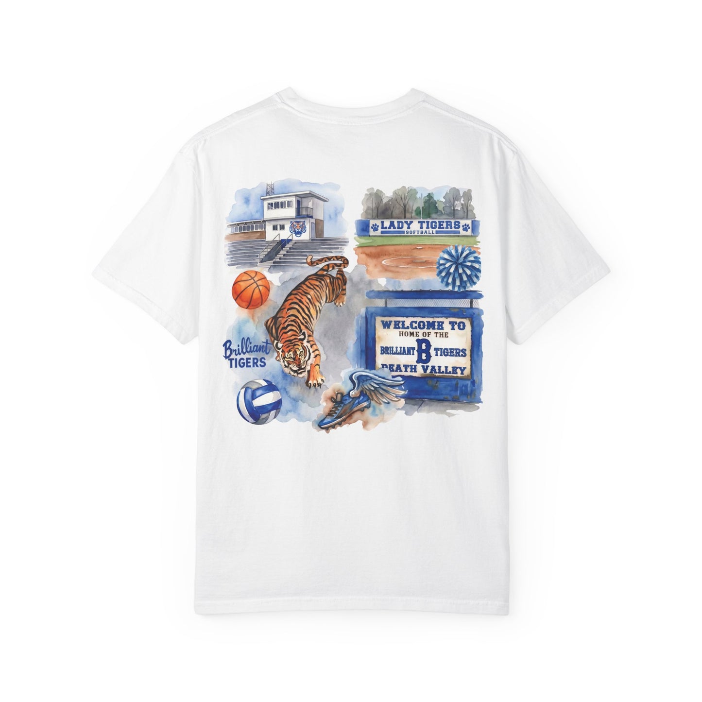 POCKET Tiger Pride T-Shirt — Brilliant School Spirit Graphic Tee