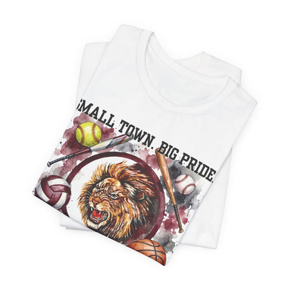 Hubbertville Lions 'Small Town. Big Pride.' Tee — Graphic T-Shirt