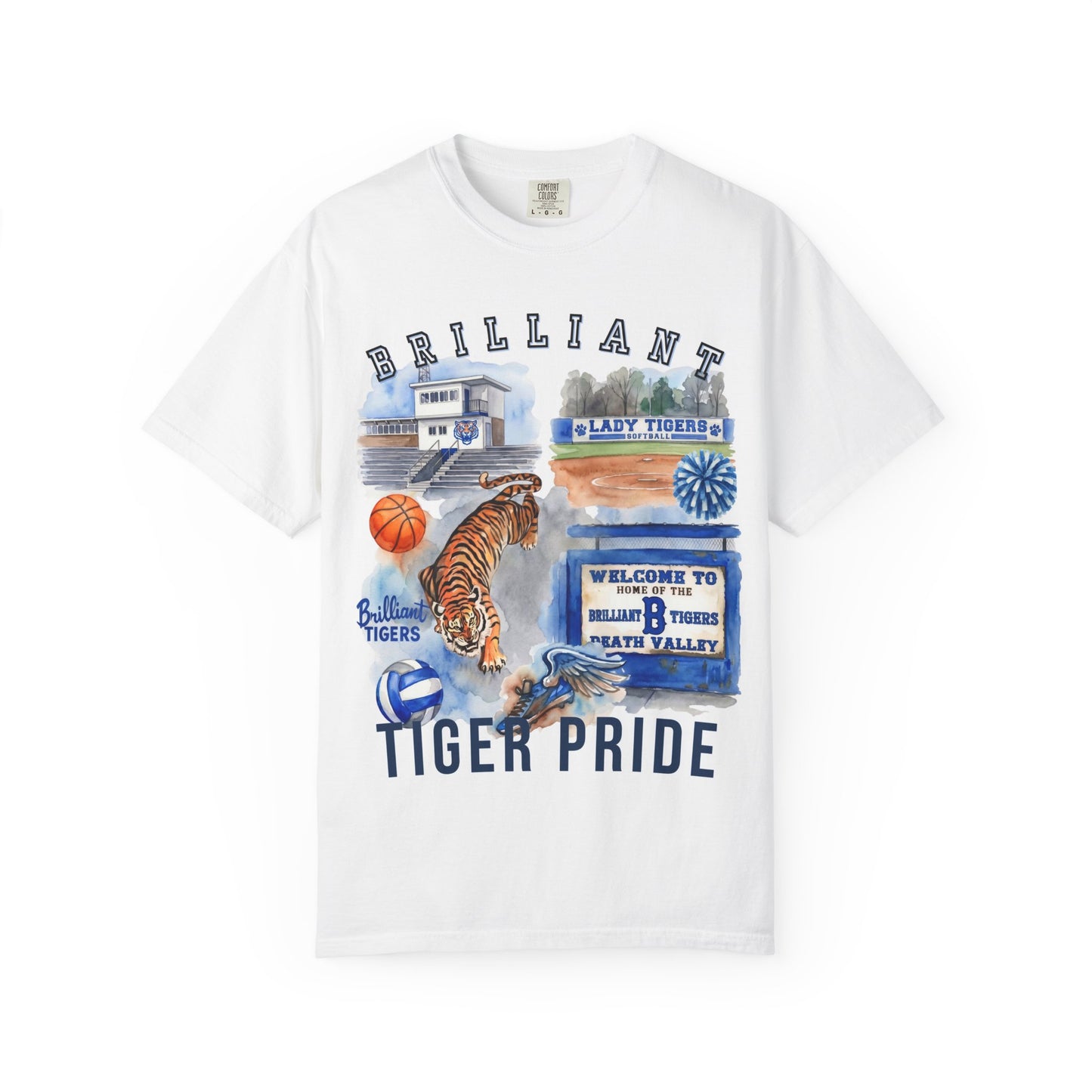 Tiger Pride T-Shirt — Brilliant School Spirit Graphic Tee - DTG
