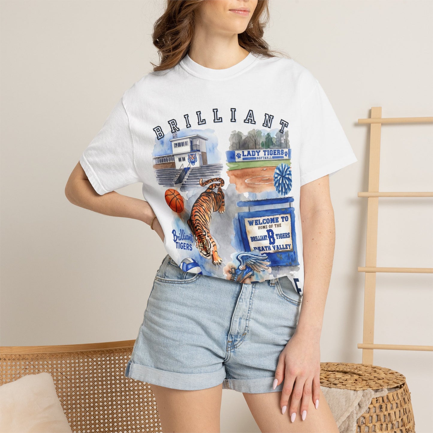 Tiger Pride T-Shirt — Brilliant School Spirit Graphic Tee - DTG