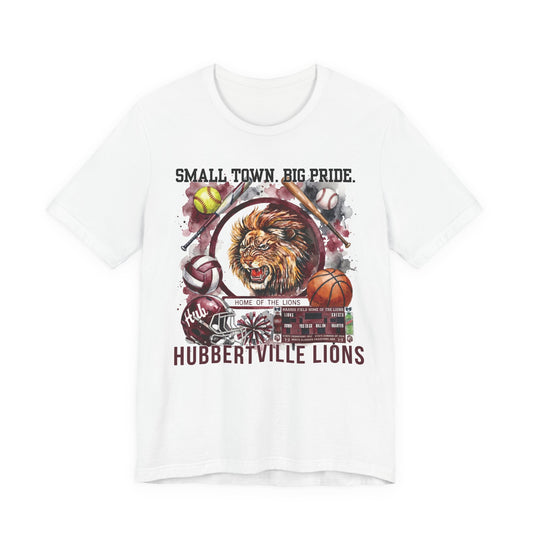 Hubbertville Lions 'Small Town. Big Pride.' Tee — Graphic T-Shirt