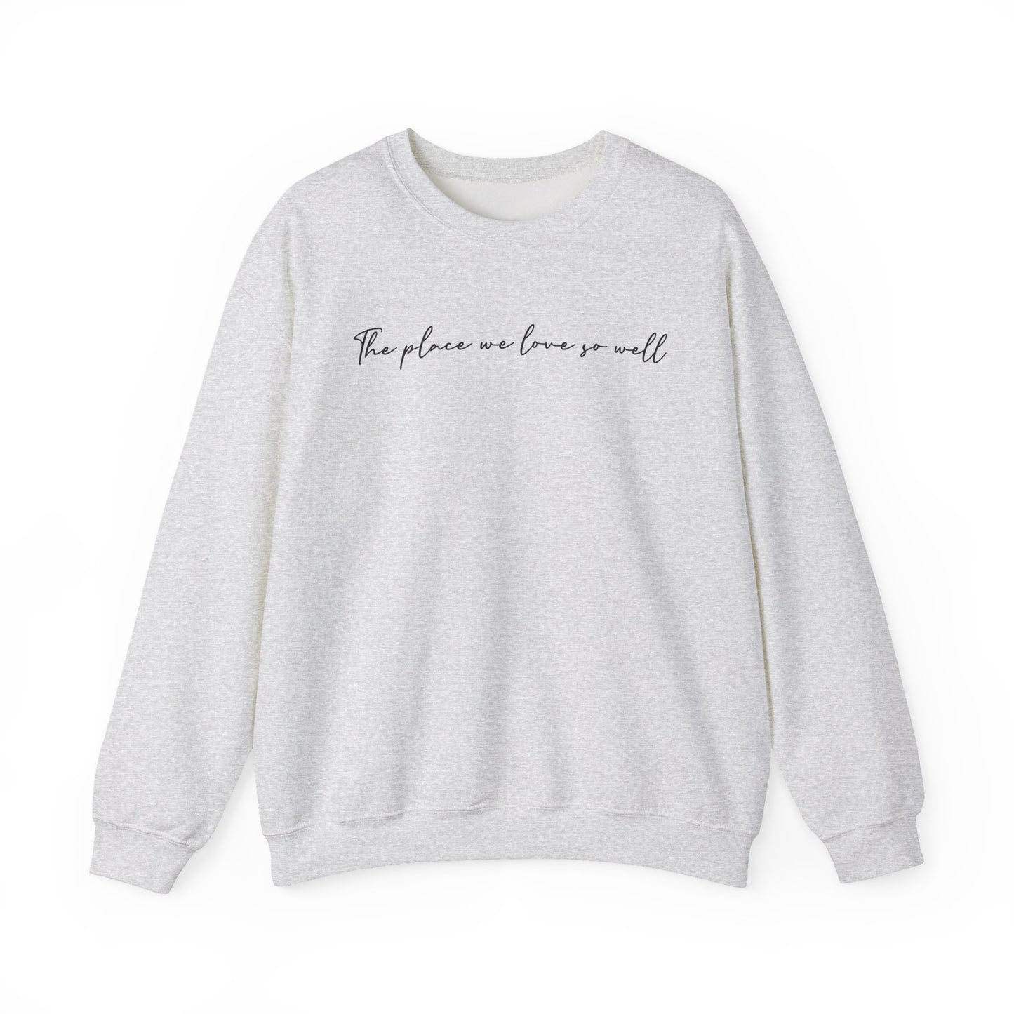 Brilliant High School Alma Mater Sweatshirt | Ash Grey Gildan 18000