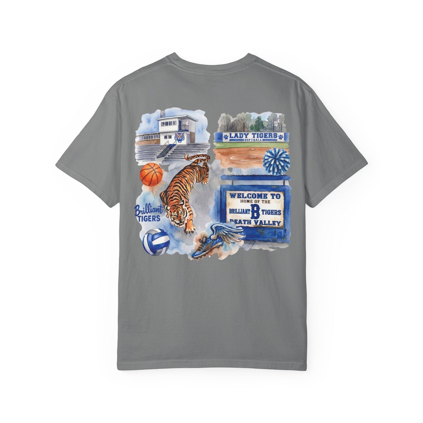 POCKET Tiger Pride T-Shirt — Brilliant School Spirit Graphic Tee