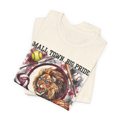 Hubbertville Lions 'Small Town. Big Pride.' Tee — Graphic T-Shirt